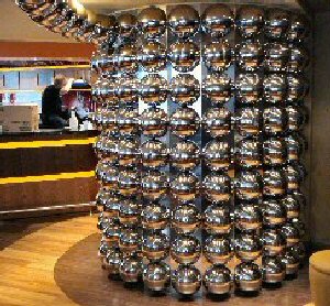 stainless steel sphere for garden UK